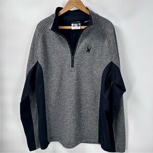 Spyder Gray and Black Performance Jacket